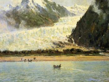 Thomas Hill : The Davidson Glacier